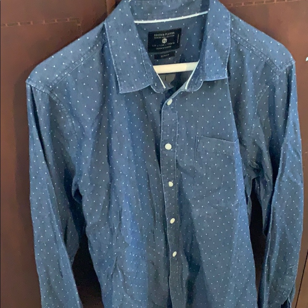 Men’s Patterned Casual Dress Shirt